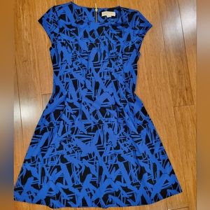 Michael kors black/blue dress